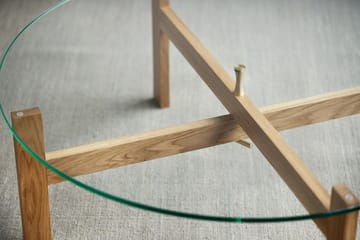 Moebe Round coffee table Ø88 cm - Oak - MOEBE
