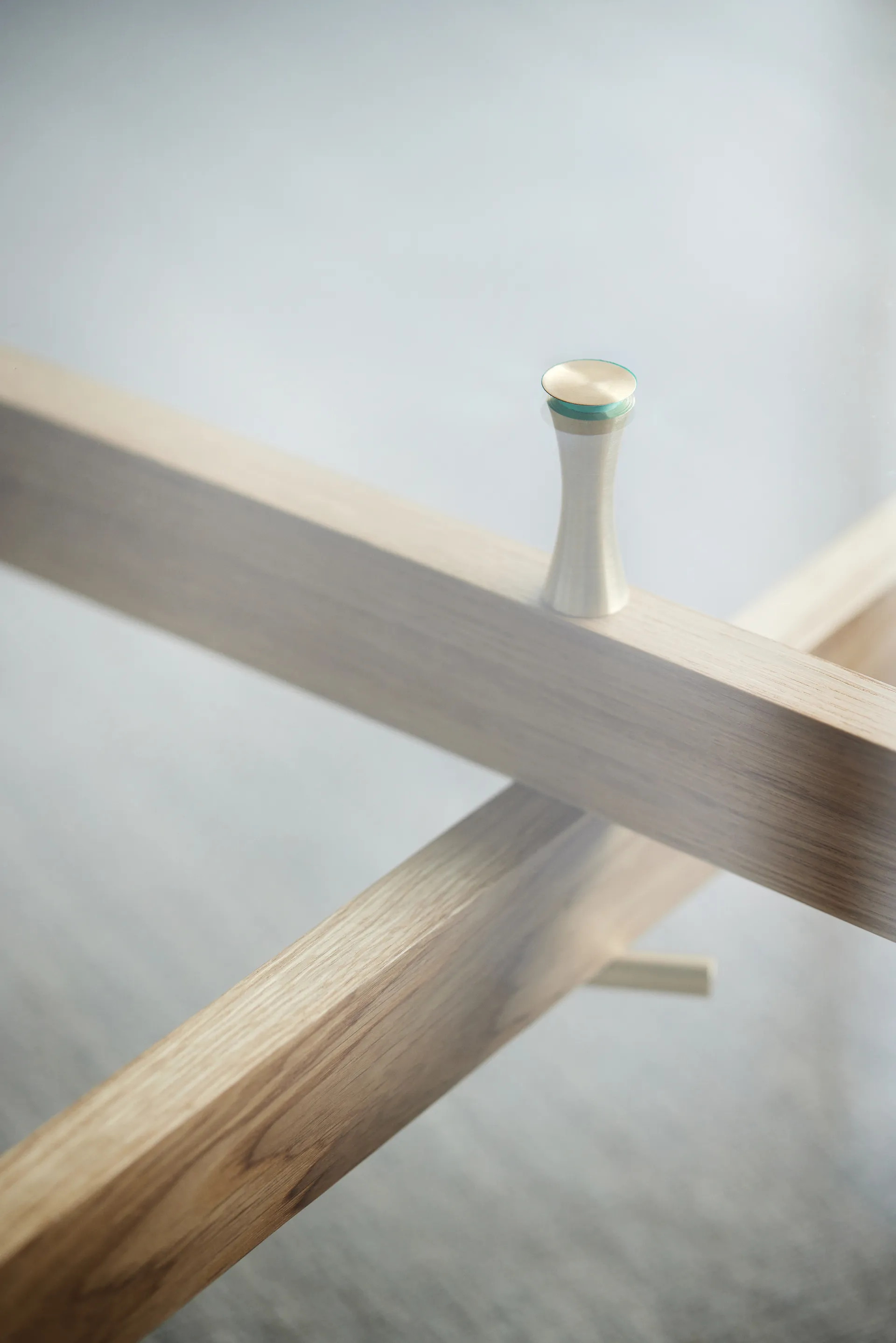 Moebe Round coffee table Ø88 cm, Oak MOEBE