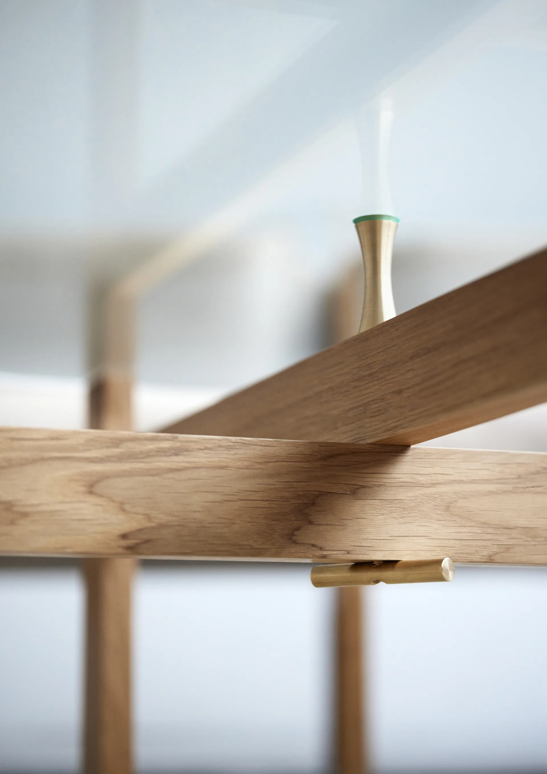 Moebe Round coffee table Ø88 cm, Oak MOEBE