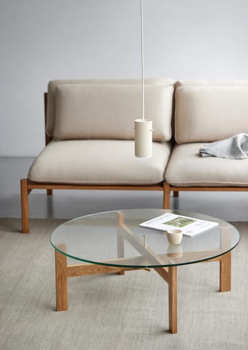 Moebe Round coffee table Ø88 cm - Oak - MOEBE