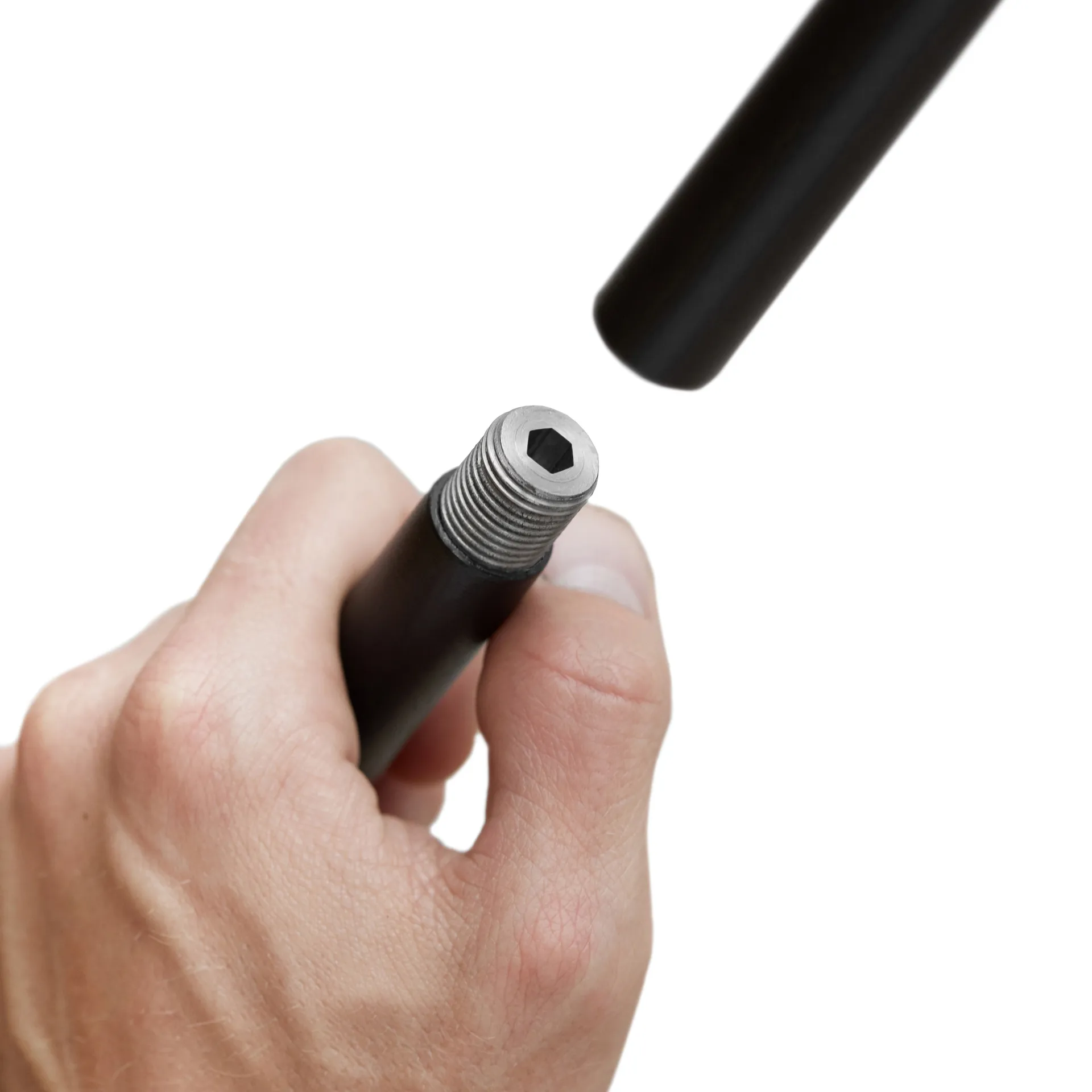 Moebe screw connection 2-pack, Black MOEBE