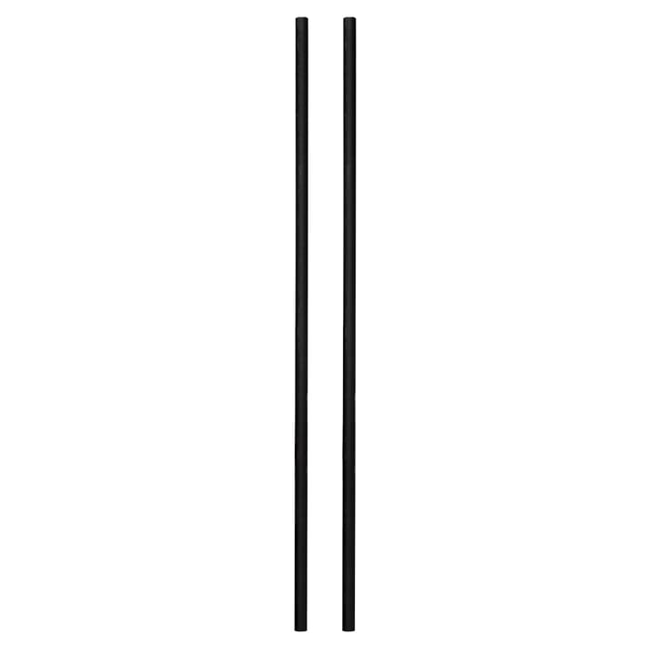 Moebe shelf legs 85 cm 2-pack - Black - MOEBE