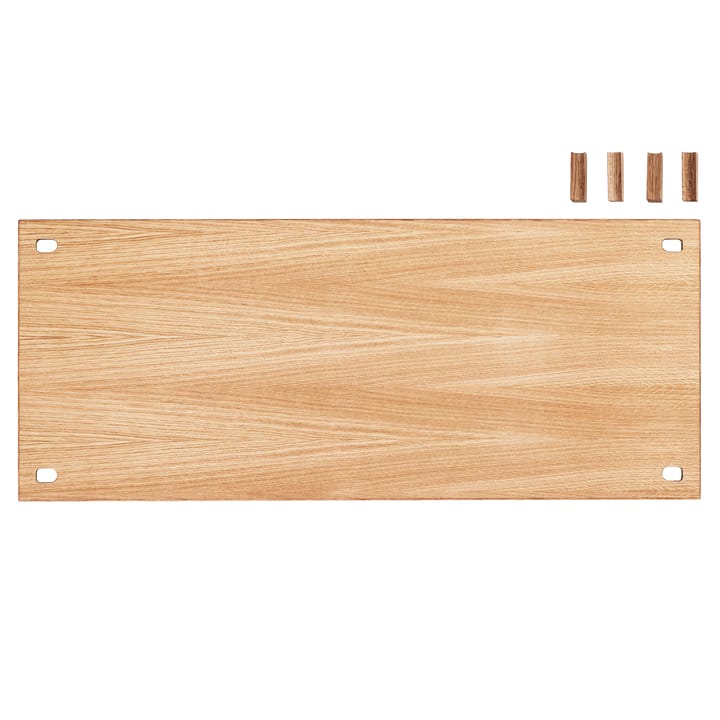 Moebe shelving set 85 cm, Oak MOEBE