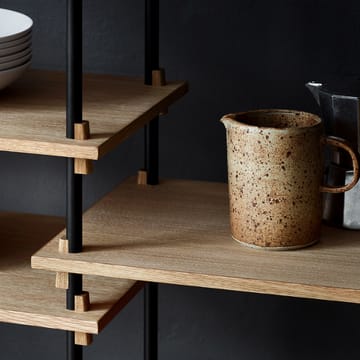 Moebe shelving set 85 cm - Oak - MOEBE