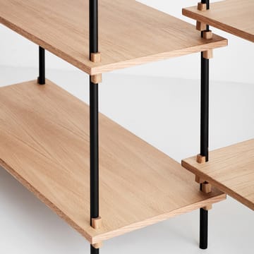 Moebe shelving set 85 cm - Oak - MOEBE