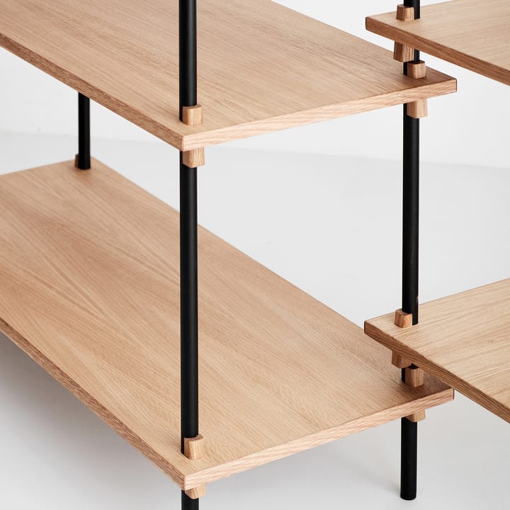 Moebe shelving set 85 cm, Oak MOEBE