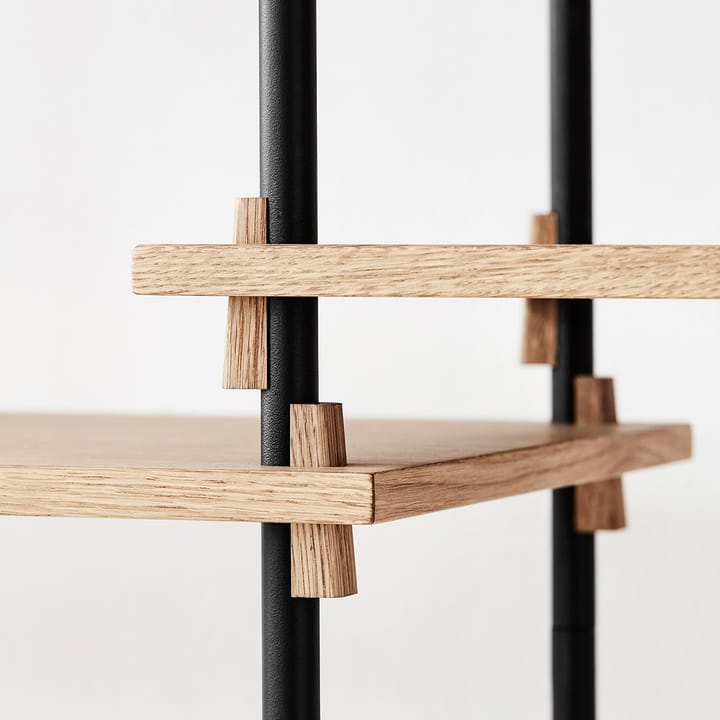 Moebe shelving set 85 cm, Oak MOEBE
