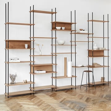 Moebe shelving set 85 cm - Oak - MOEBE