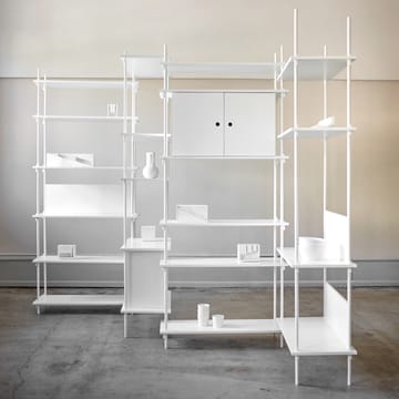 Moebe shelving set 85 cm - White - MOEBE
