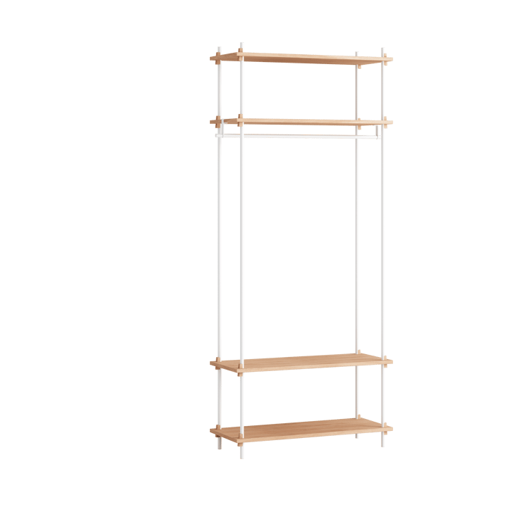 Moebe shelving system s.200.1.F - Oak-white - MOEBE