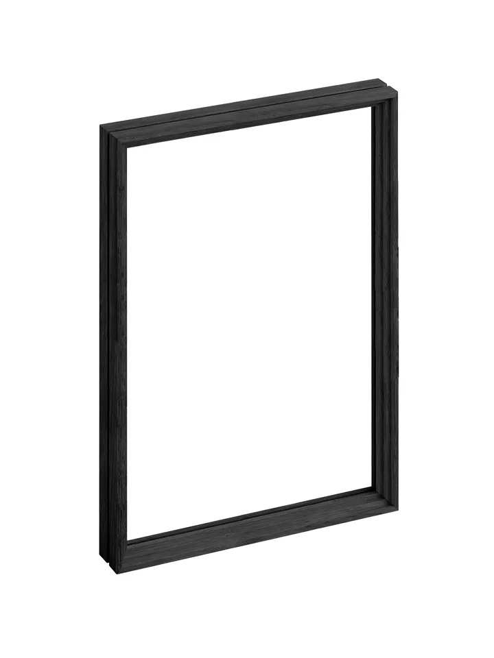 Moebe Standing Frame frame - Black-stained oak, A4 - MOEBE