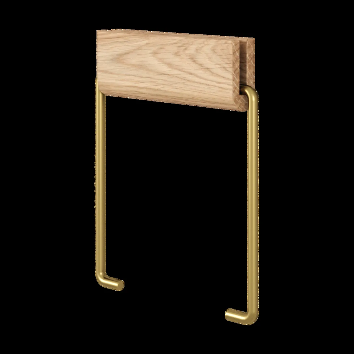 MOEBE Moebe toilet paper holder Oak-brass