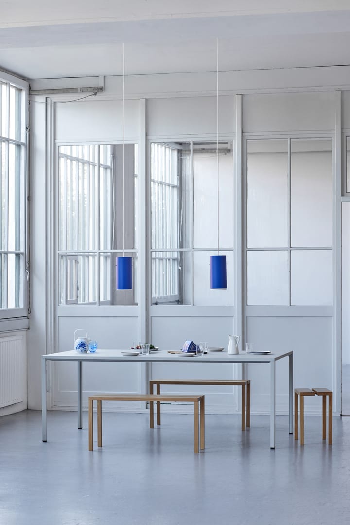 Moebe Tube pendant lamp large Ø14 cm, Deep blue MOEBE