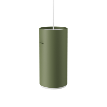 Moebe Tube pendant lamp large Ø14 cm - Pine green - MOEBE