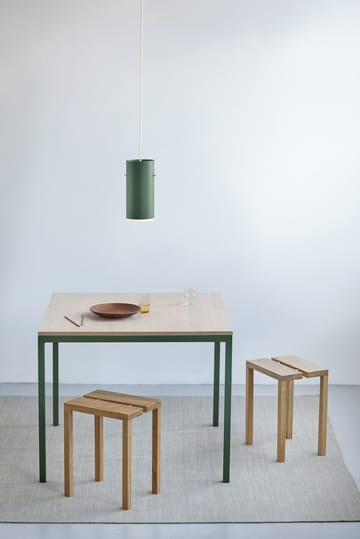 Moebe Tube pendant lamp large Ø14 cm - Pine green - MOEBE