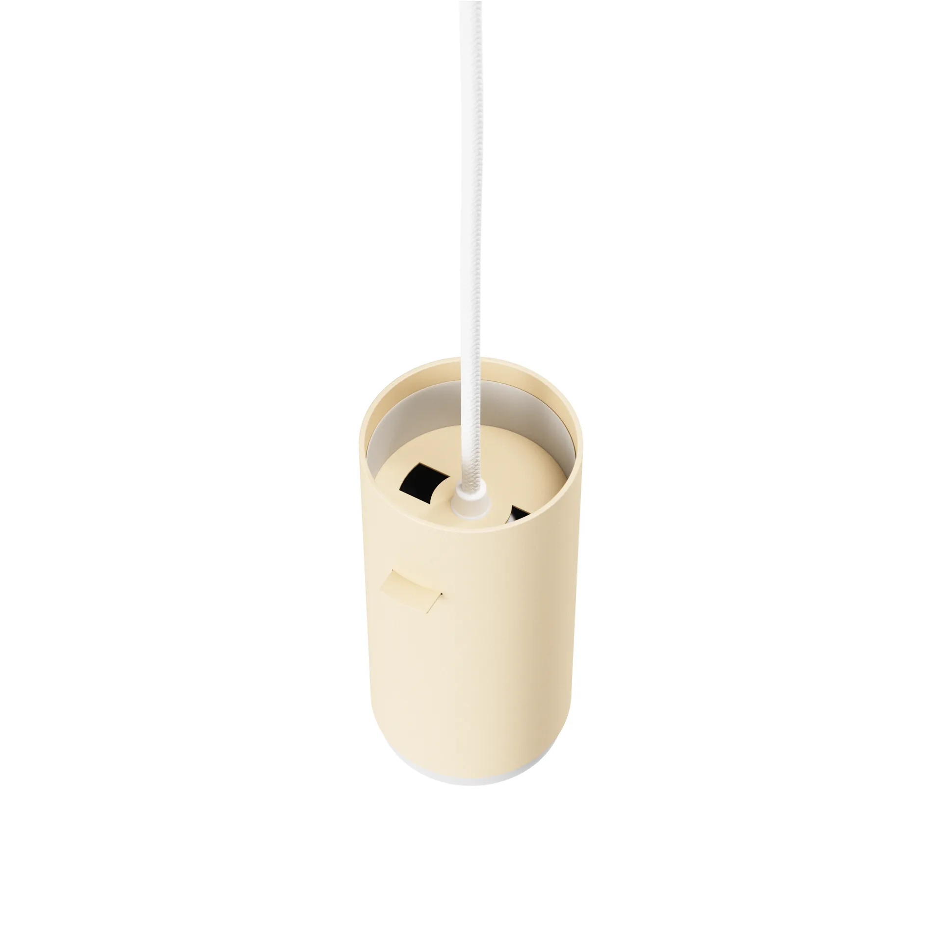 Moebe Tube pendant lamp small Ø8 cm, Beige MOEBE