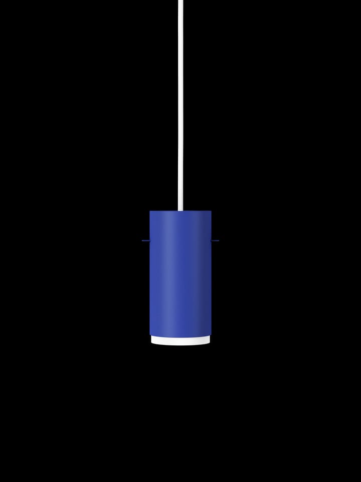 Moebe Tube pendant lamp small Ø8 cm, Deep blue MOEBE