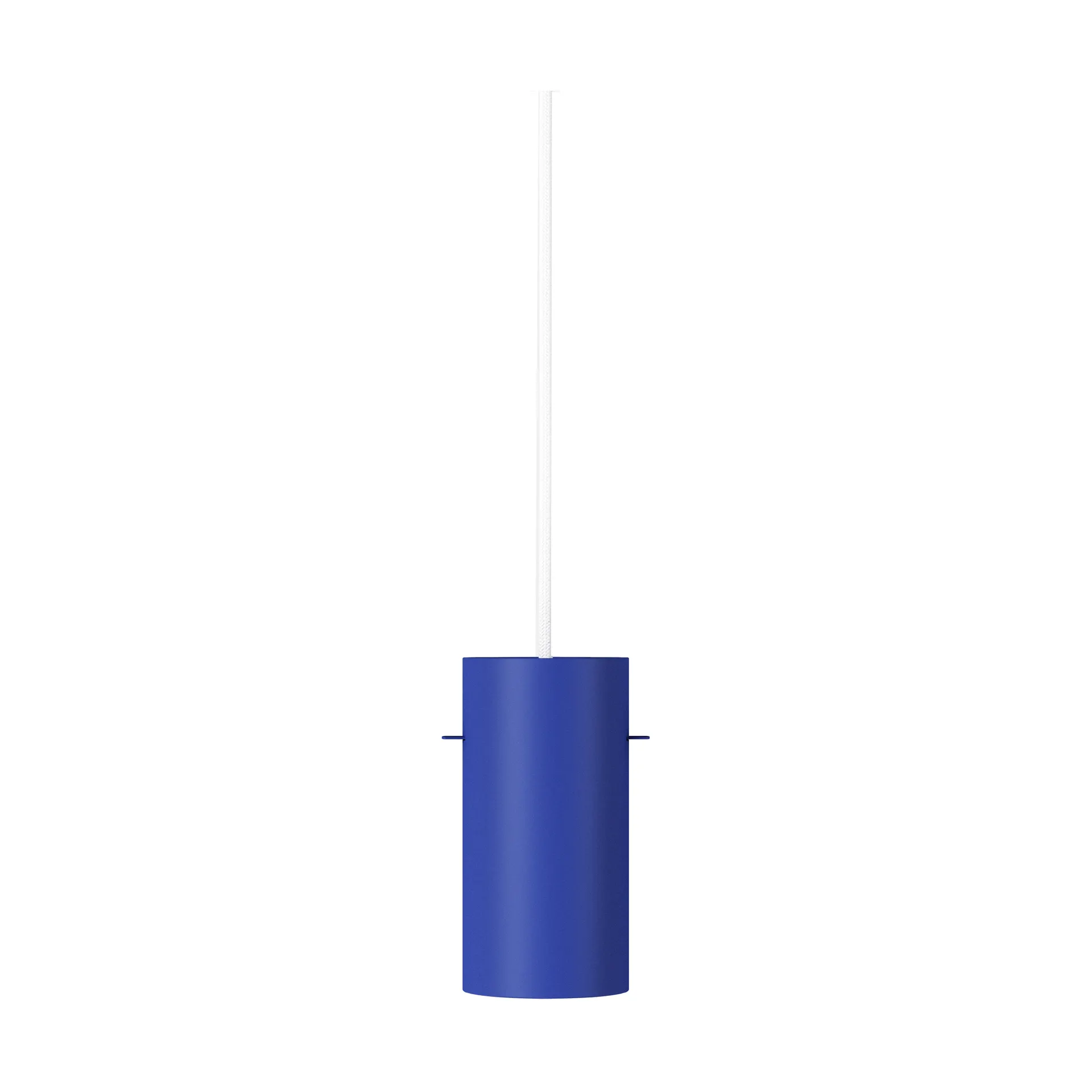 Moebe Tube pendant lamp small Ø8 cm, Deep blue MOEBE