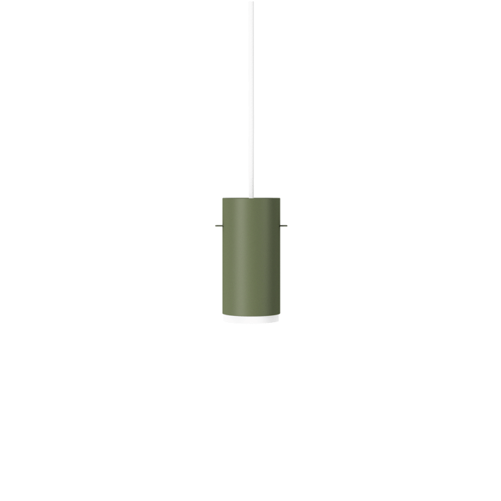 Moebe Tube pendant lamp small Ø8 cm - Pine green - MOEBE