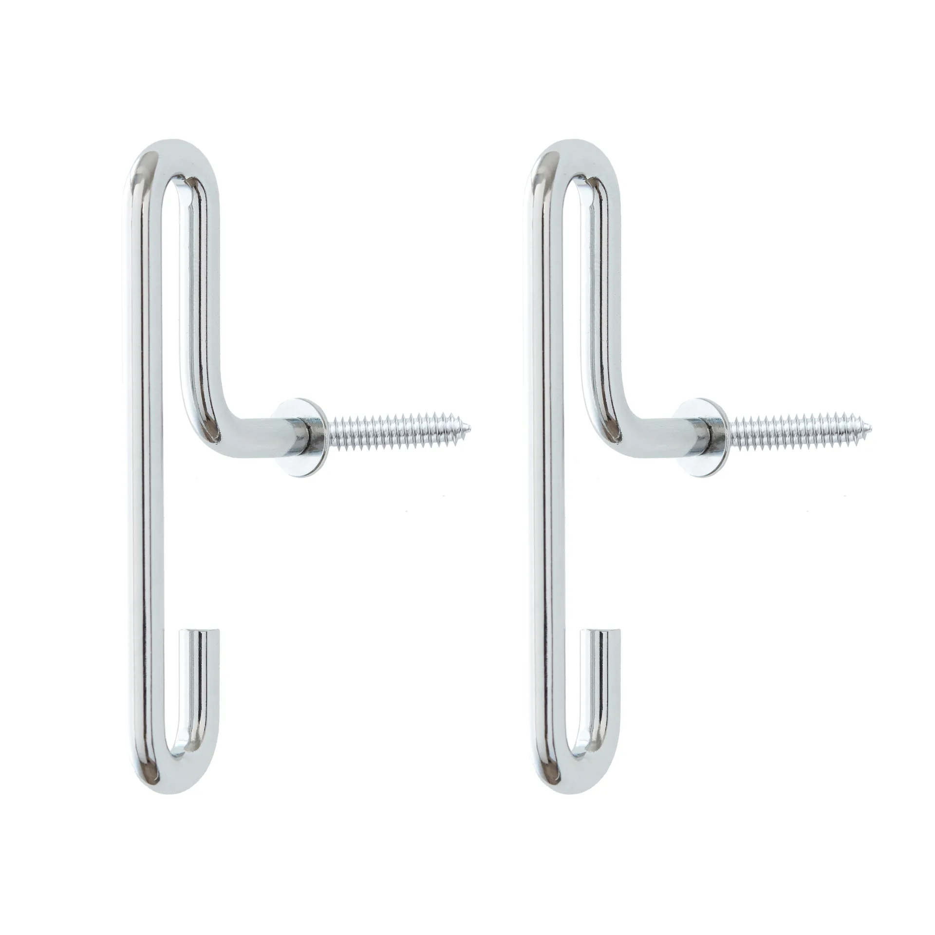 Moebe wall hook small 2- pack, Chrome MOEBE