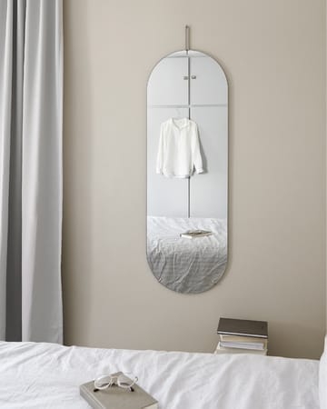Moebe wall mirror 133 cm - Stainless steel - MOEBE