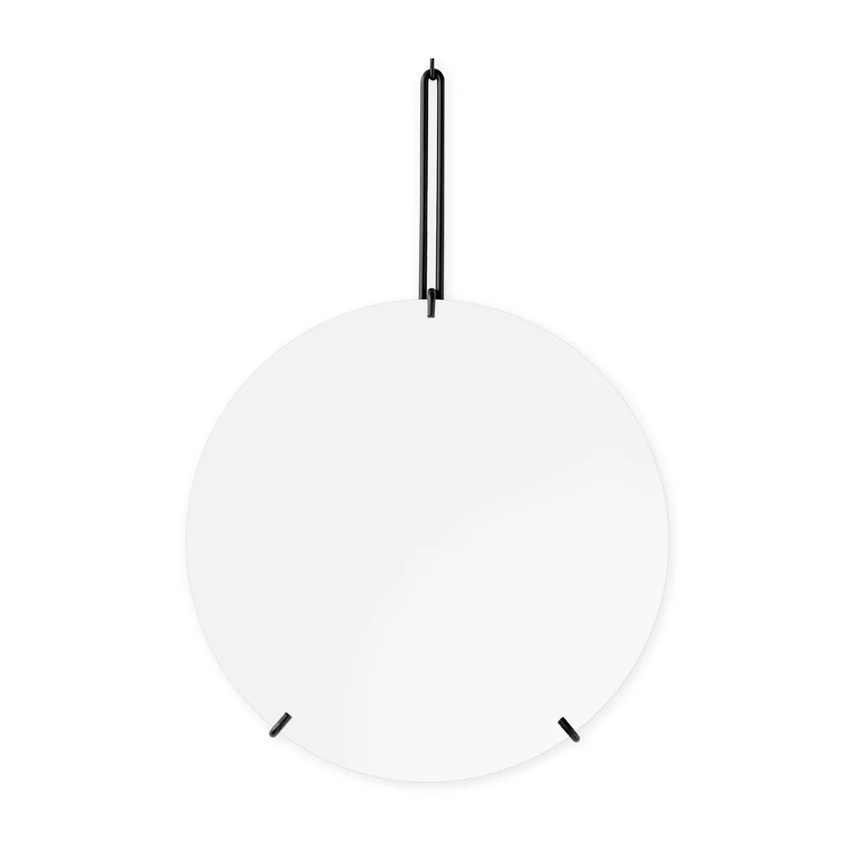 Moebe Wall mirror o 30 cm Black | Scandinavian Design | Round mirrors | Black