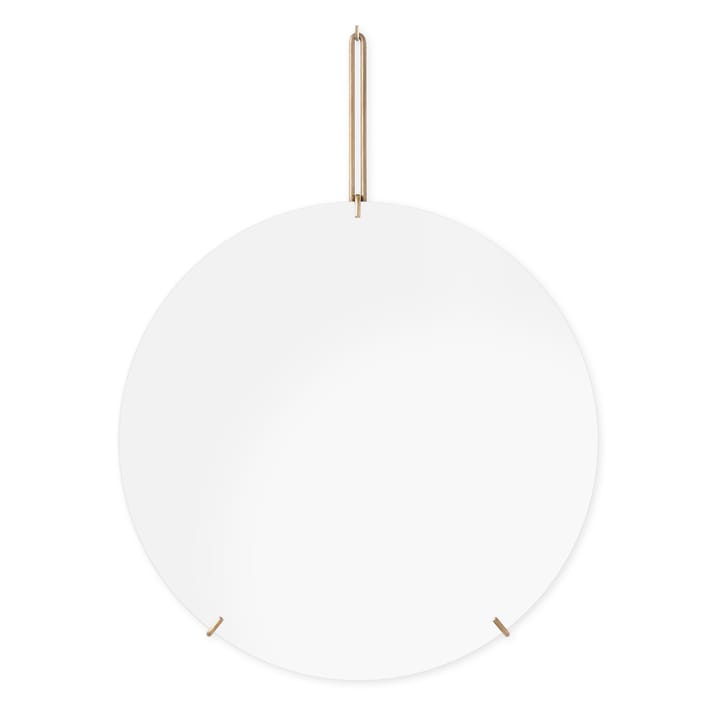 Moebe Wall mirror Ø 50 cm - brass - MOEBE