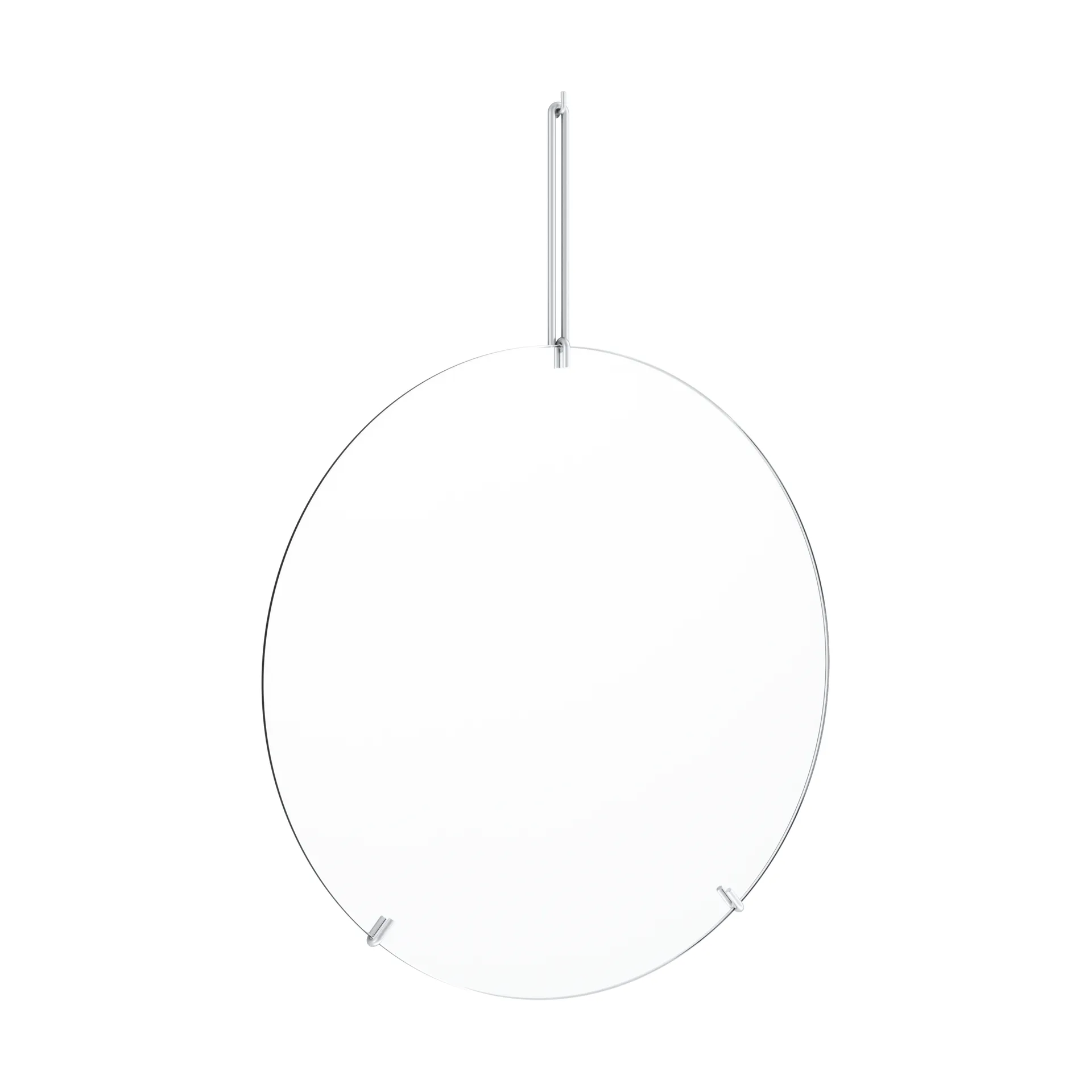 Moebe wall mirror Ø50 cm, Stainless steel MOEBE