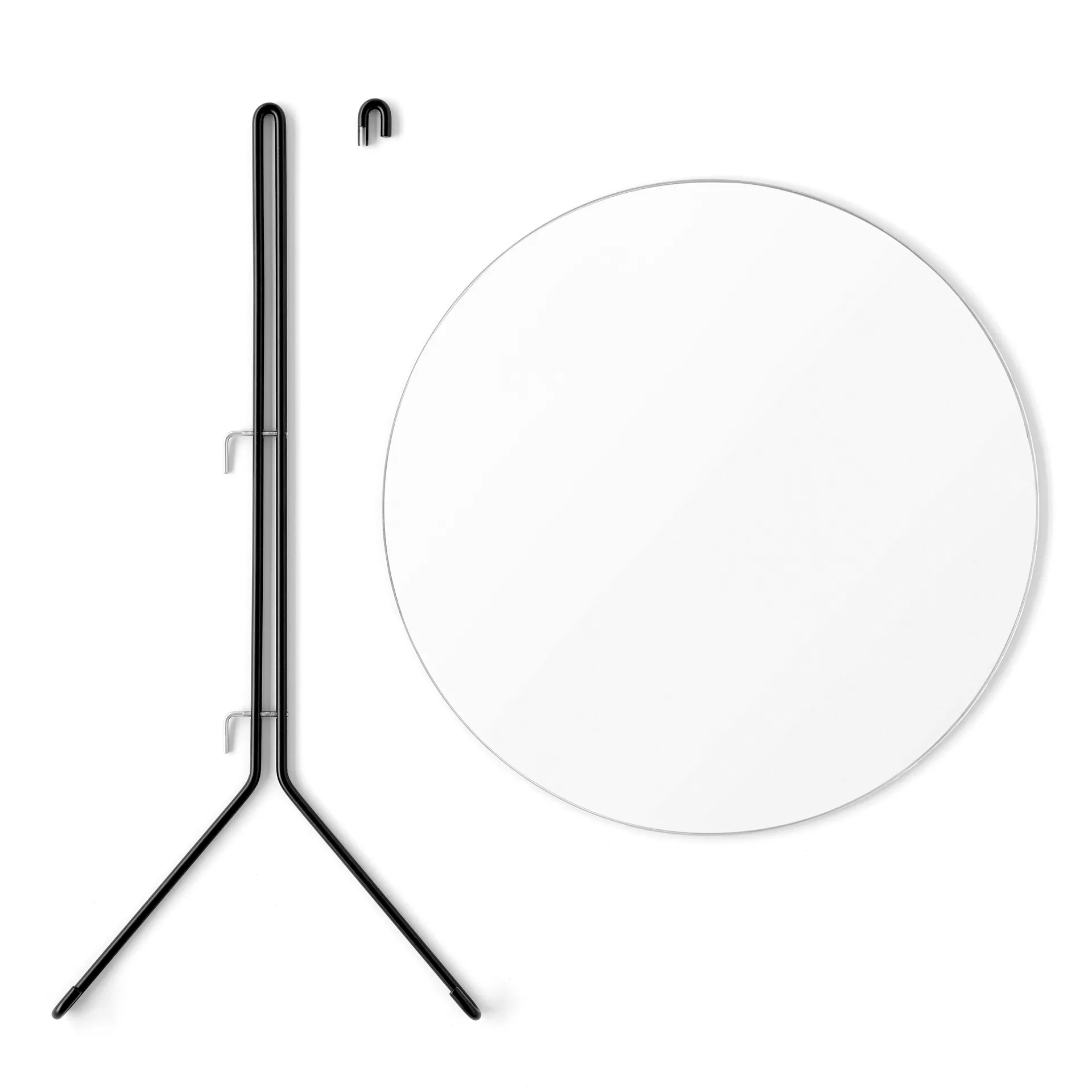 Moebe wall mirror Ø 70 cm, Black MOEBE