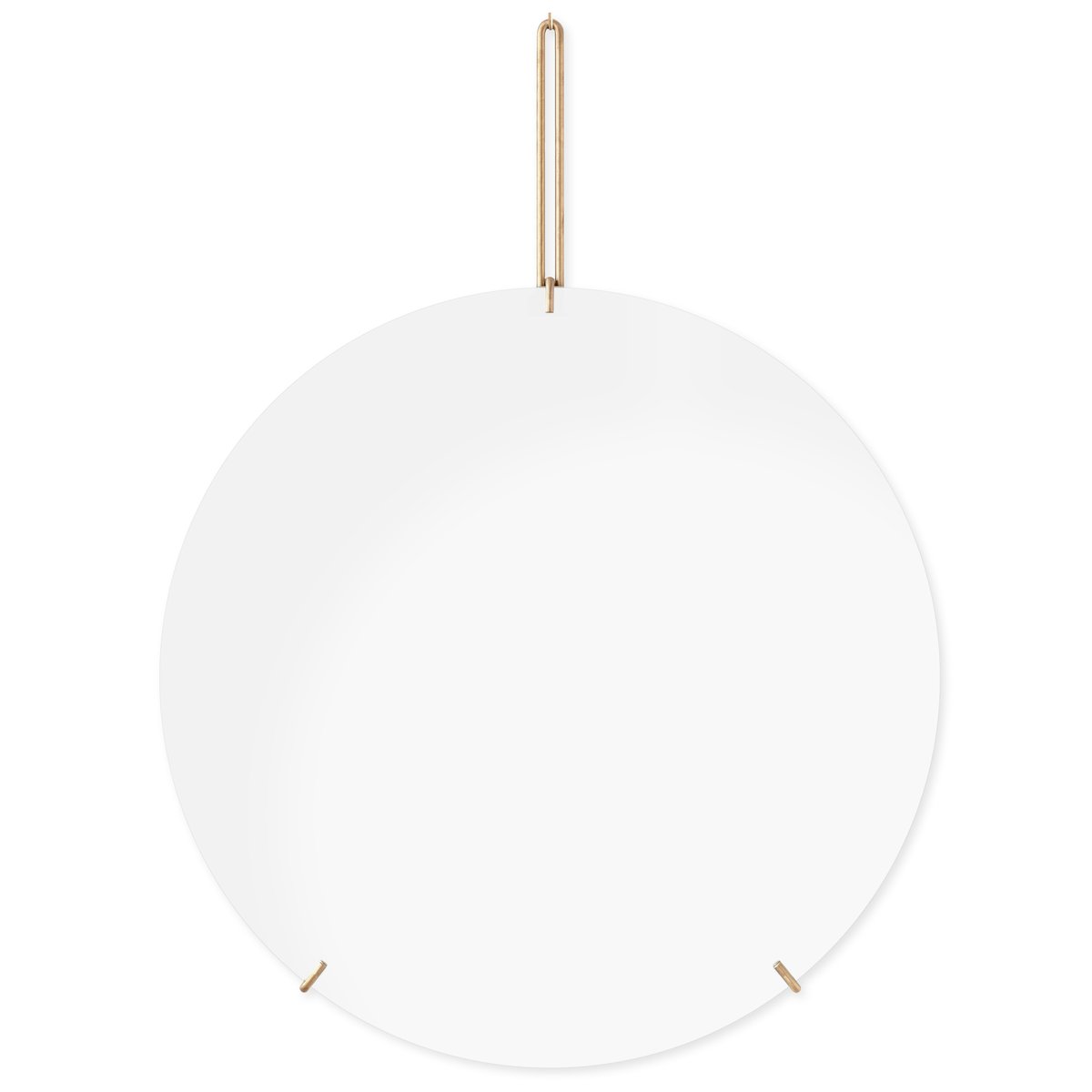 Moebe wall mirror o 70 cm Bronze | Scandinavian Design | Round mirrors | Gold-coloured