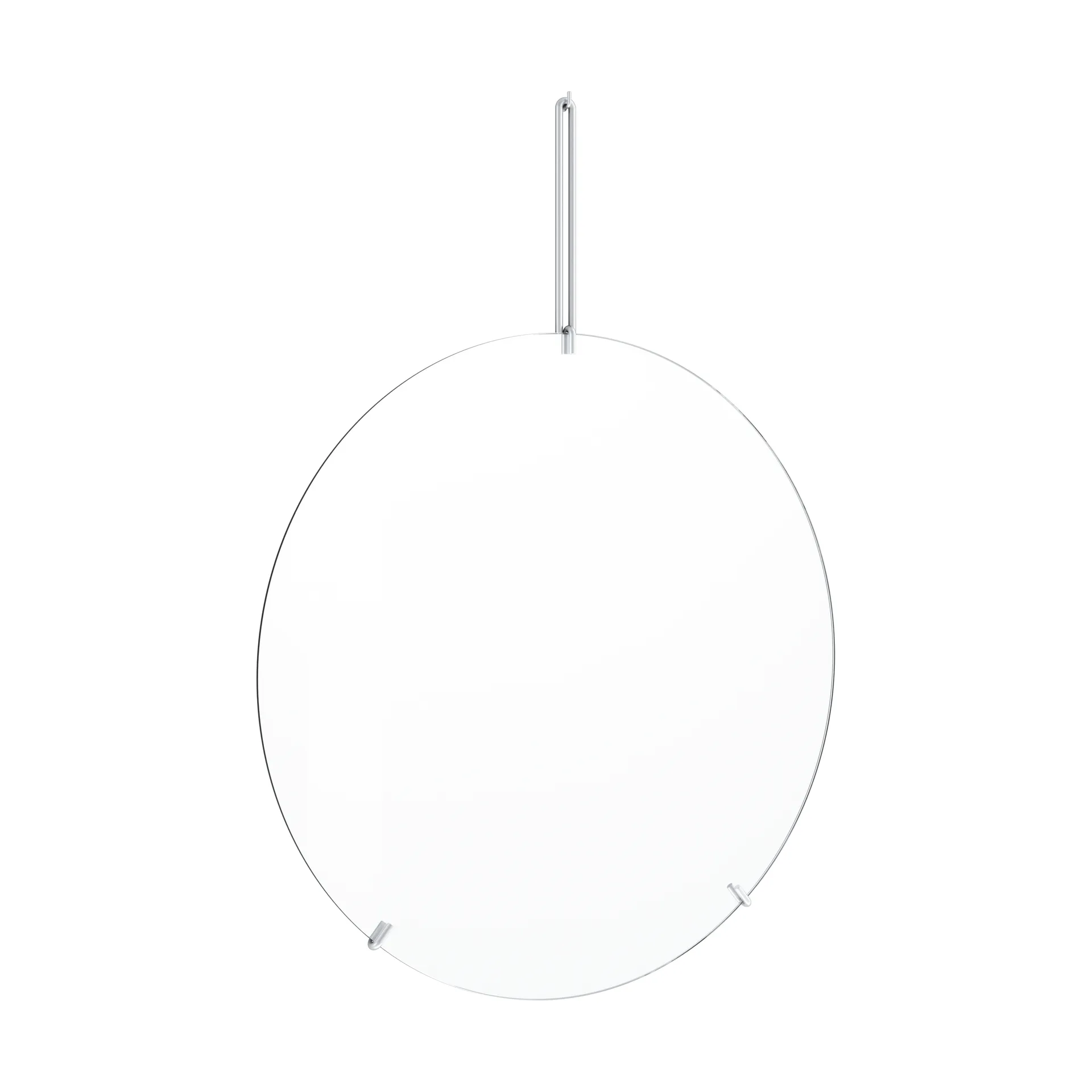 Moebe wall mirror Ø70 cm, Stainless steel MOEBE