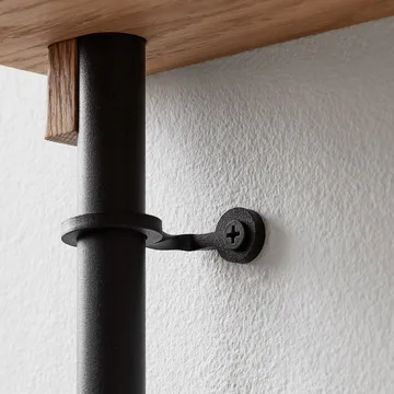 Moebe wall mount and plugs - Black - MOEBE