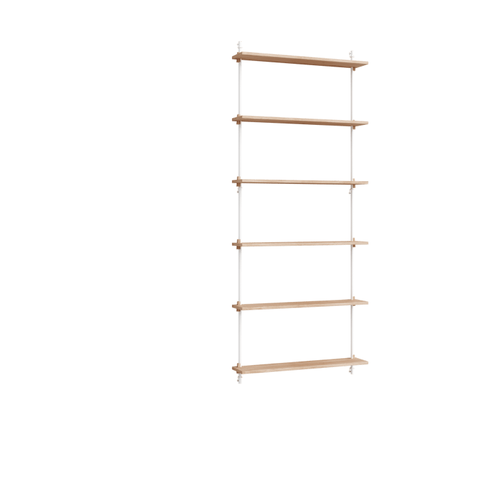 Moebe wall shelving ws.200.1 - Oak-white - MOEBE