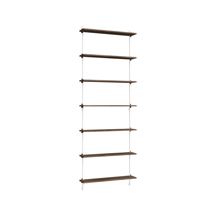 Moebe wall shelving ws.230.1 - Smoked oak-white - MOEBE