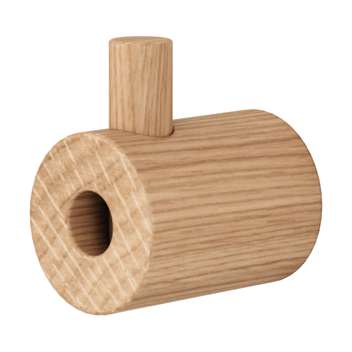 Moebe wooden wall hook Oak | Scandinavian Design | Clothes hooks & hangers | Brown