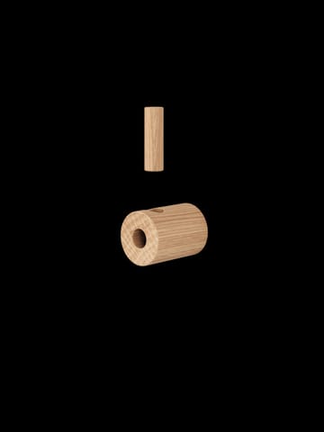 Moebe wooden wall hook - Oak - MOEBE