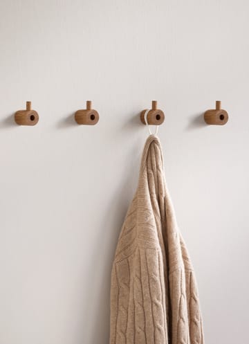 Moebe wooden wall hook - Oak - MOEBE