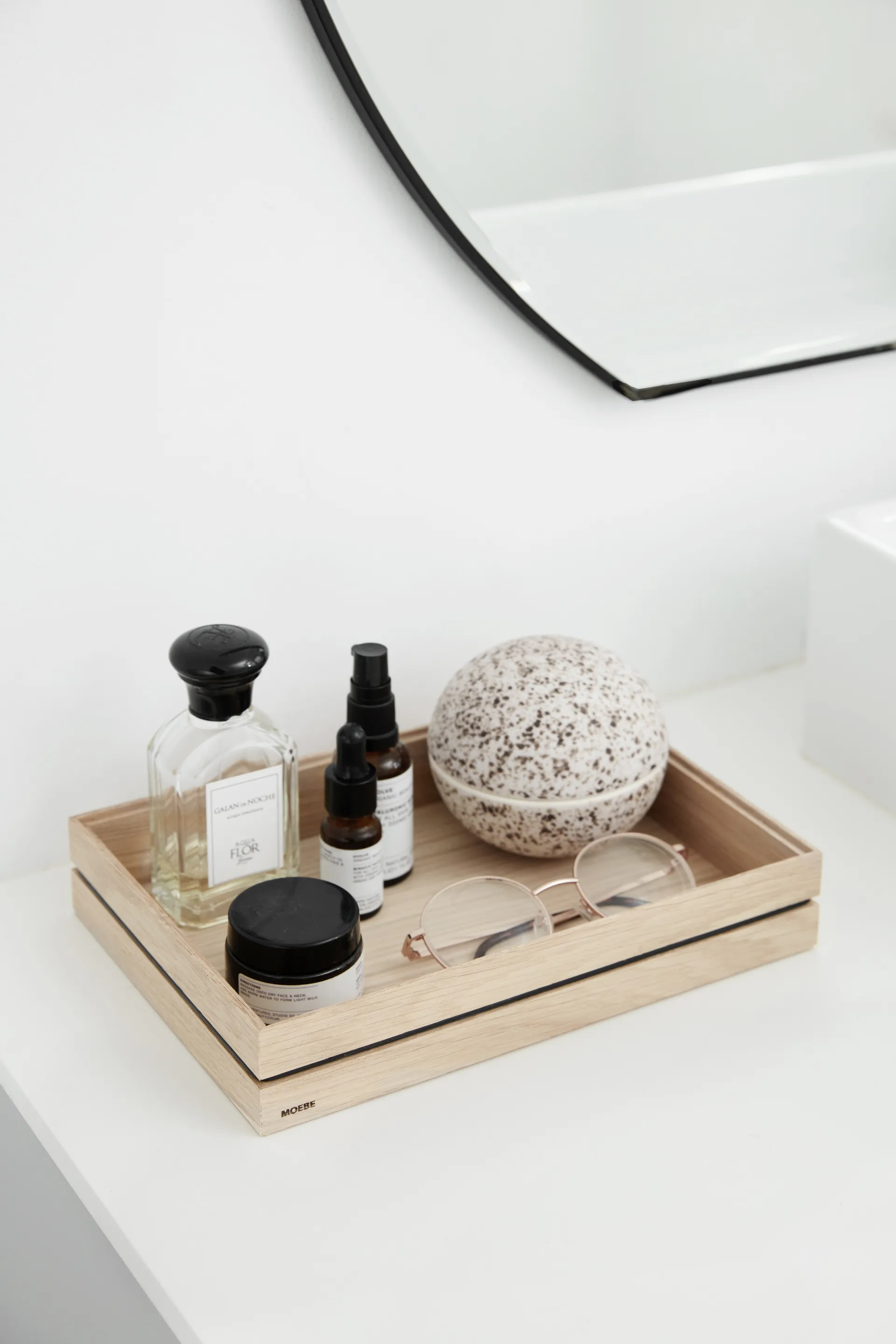 Organise storage box 17x25 cm, Wood MOEBE