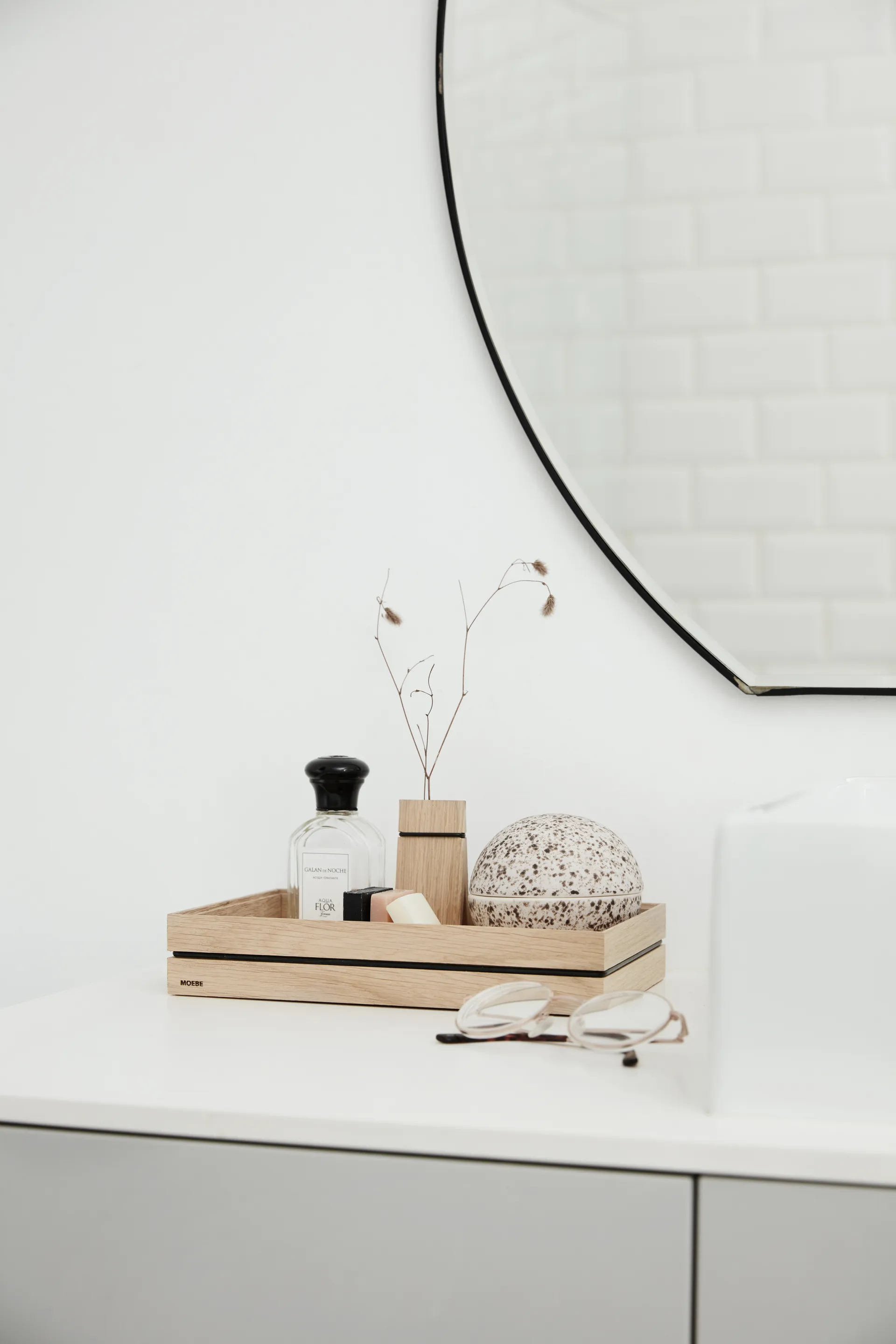 Organise storage box 17x25 cm, Wood MOEBE