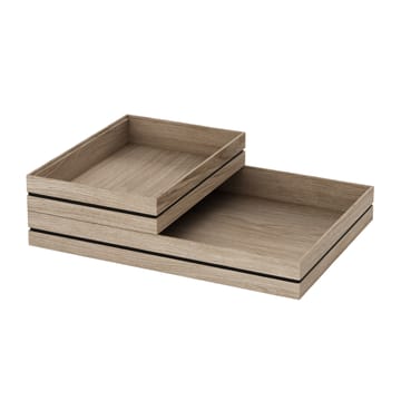 Organise storage box 25x34 cm - Wood - MOEBE