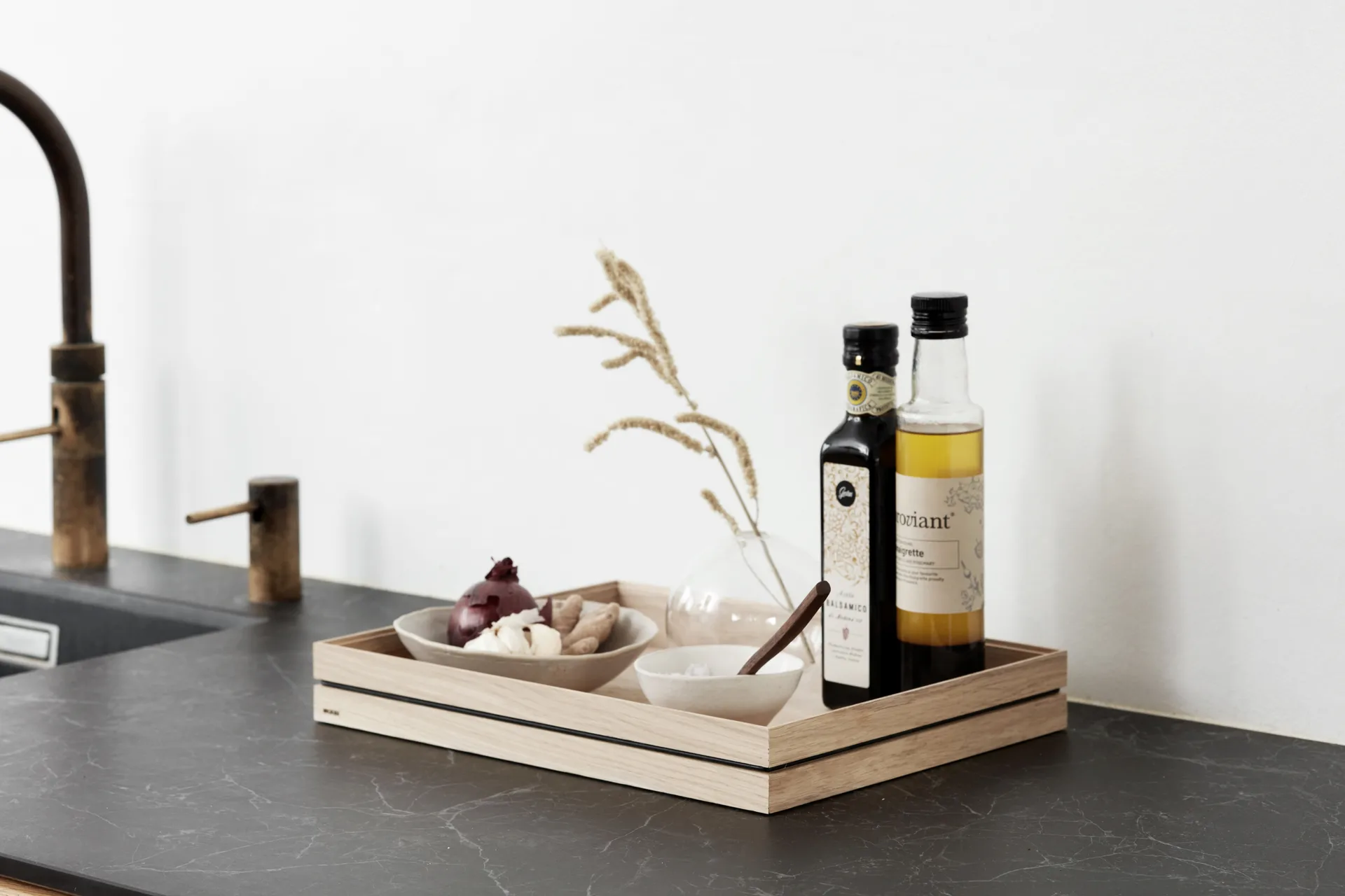 Organise storage box 25x34 cm, Wood MOEBE