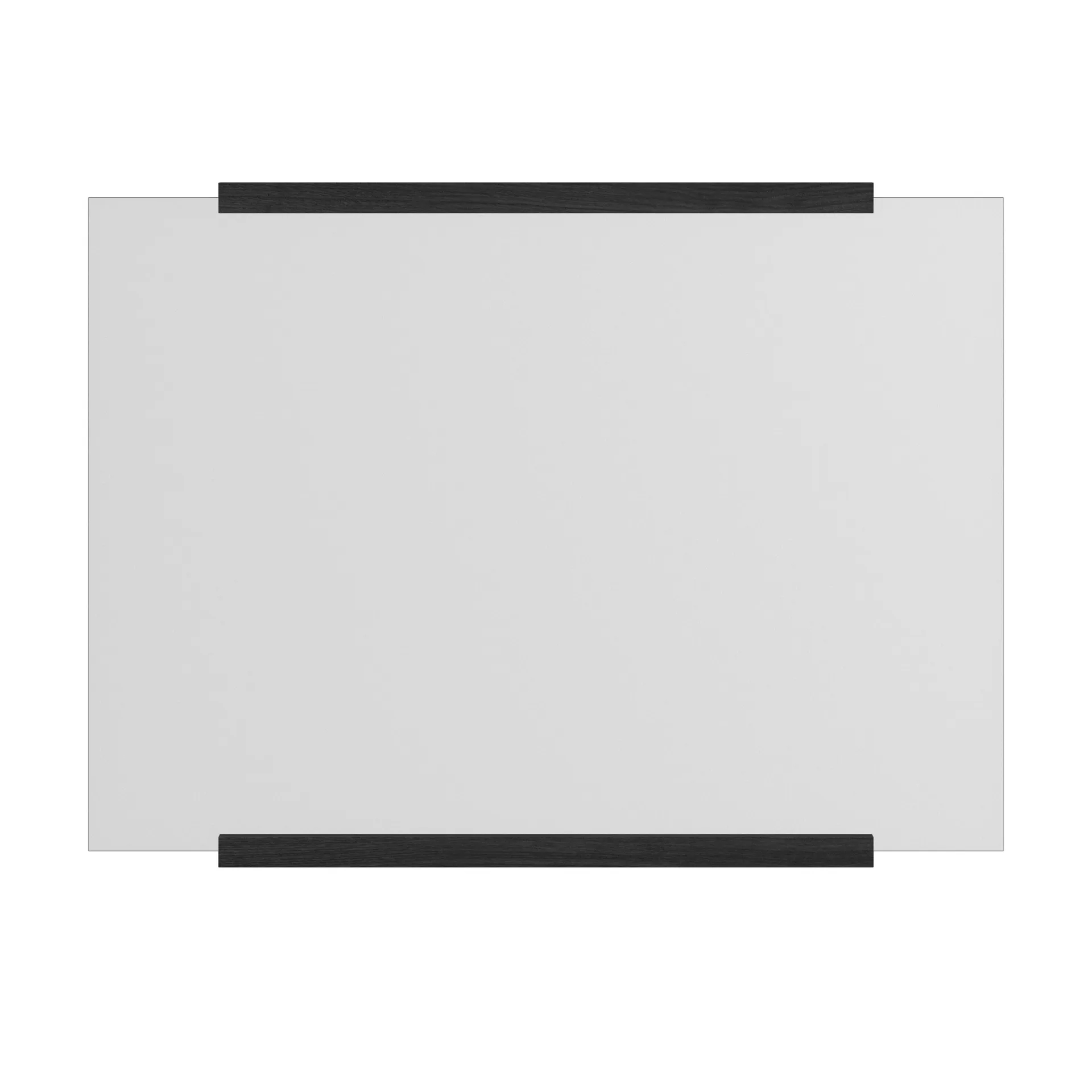 Rectangular wall mirror 30x40 cm, Black MOEBE