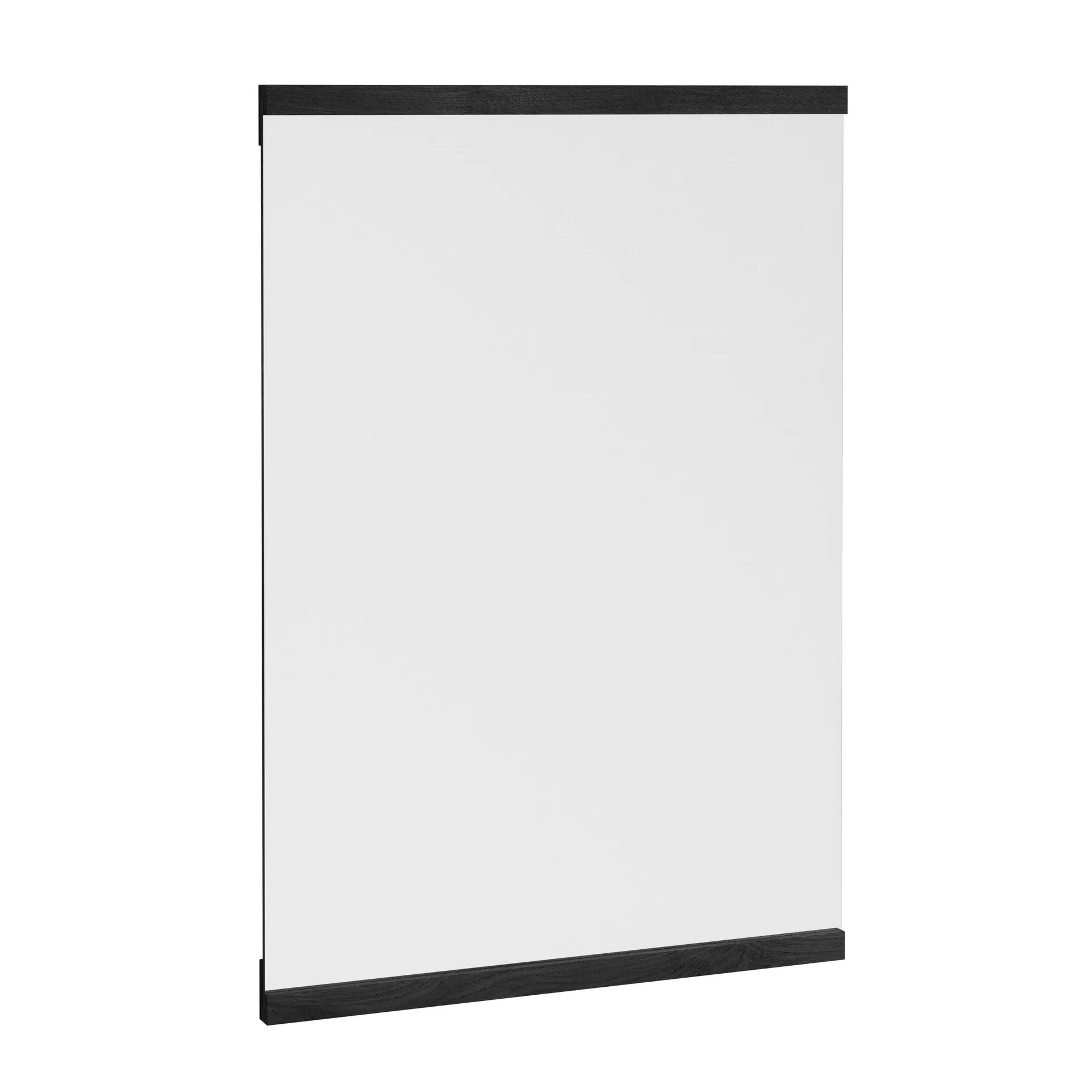 Rectangular wall mirror 30x40 cm, Black MOEBE