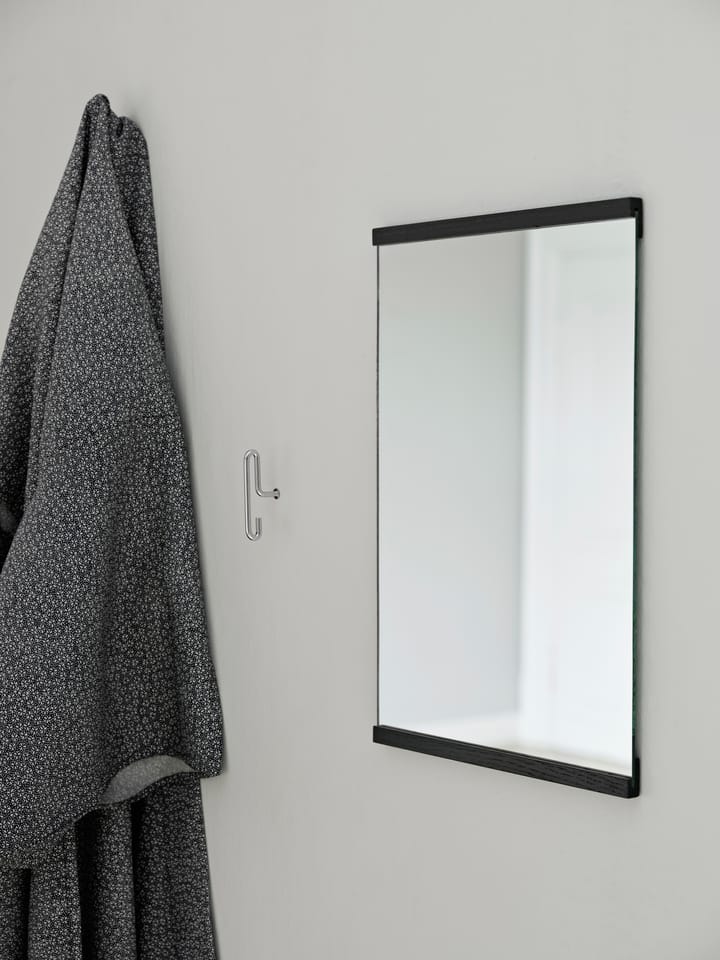 Rectangular wall mirror 30x40 cm - Black - MOEBE