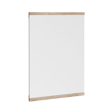 Rectangular wall mirror 30x40 cm - Oak - MOEBE