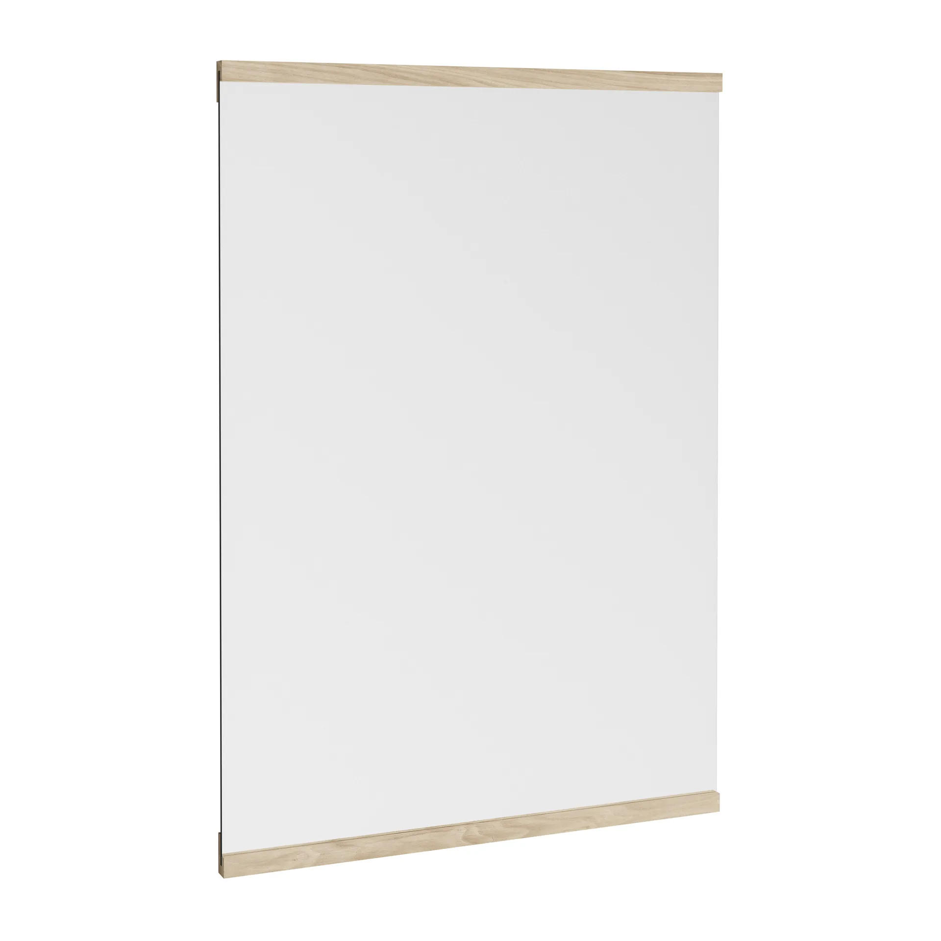 Rectangular wall mirror 50x70 cm, Ash MOEBE