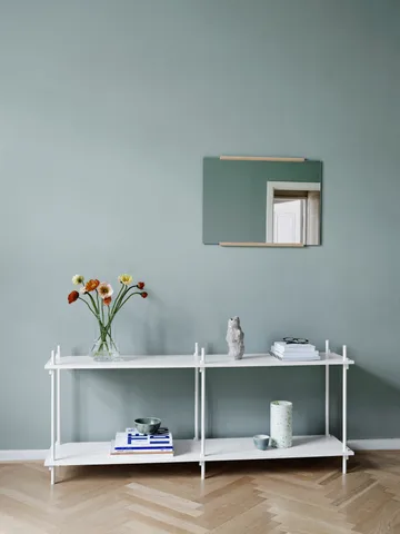 Rectangular wall mirror 50x70 cm - Ash - MOEBE