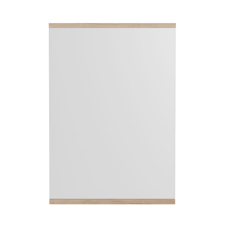 Rectangular wall mirror 50x70 cm - Oak - MOEBE