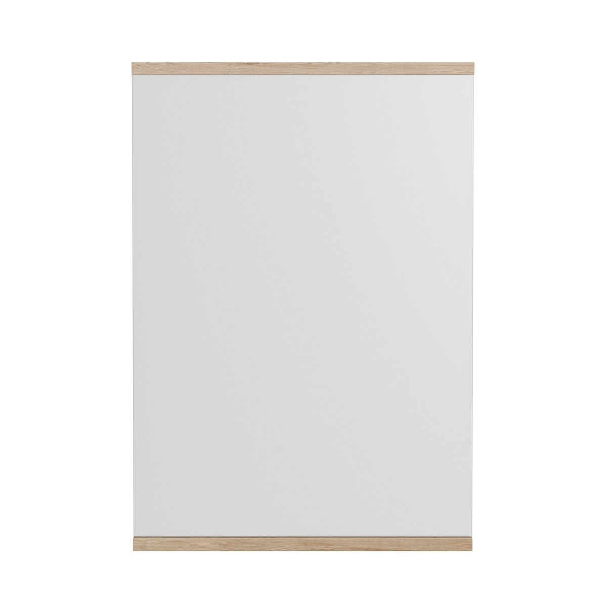 MOEBE Rectangular wall mirror 50x70 cm Oak | Scandinavian Design | Wall mirrors | Brown