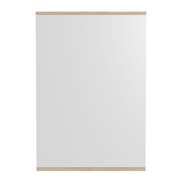 Rectangular wall mirror 70x100 cm - Oak - MOEBE